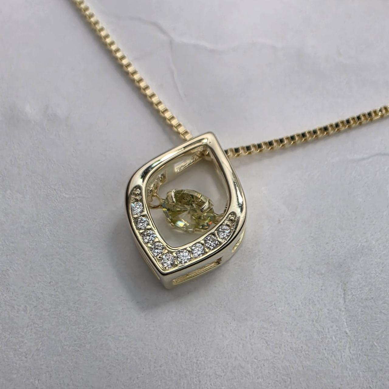 Серебряное колье фианит, 925пр, 2,64 гр. размер 40-45, фото 1