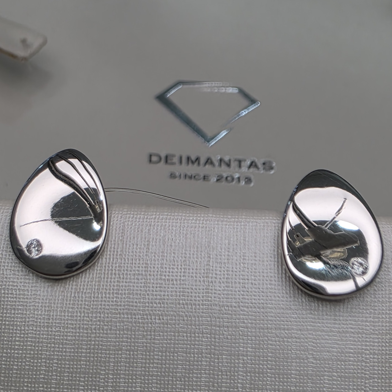 Серьги серебро 925пр 2,26г, вставка фианиты, фото 1