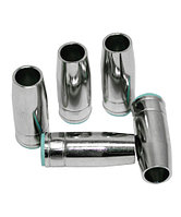 Газовое сопло 15АК 1,2 жёлтое никелированное, красный асбест, бумажное