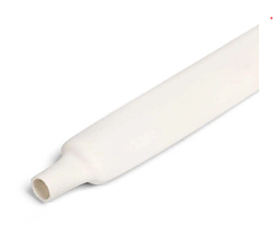 Трубка термоусадочная ТУТ 7/3,5мм белый, в бухте 100 метров