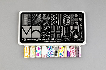 Пластина Swanky Stamping #055