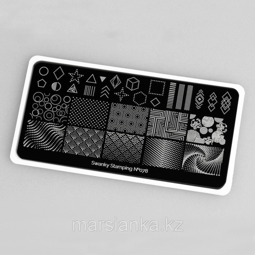 Пластина Swanky Stamping #078, фото 1