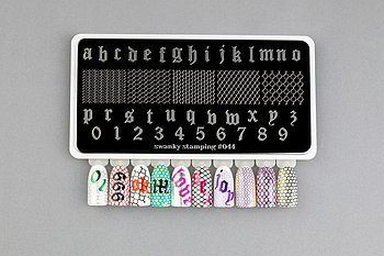 Пластина Swanky Stamping #044