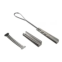 Анкерный зажим для оптического кабеля ОК/Д2 и ОКНГ типа FTTH (круглый)