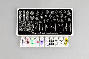 Пластина Arti for you with Swanky Stamping #01