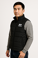 Жилеты утеплённые с логотипом на заказ | Производство и опт в Казахстане