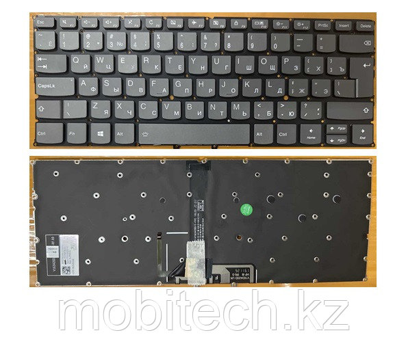 Клавиатуры Lenovo C940-14IIL Lenovo Yoga C940-14IIL клавиатура c EN/RU раскладкой c подсветкой GRAY, фото 1
