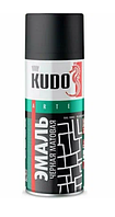 Краска аэрозоль Kudo 520мл черная матовая KU1102