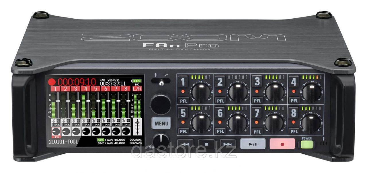 Zoom Multi Track Field Recorder F8nPro профессиональный полевой аудиорекордер