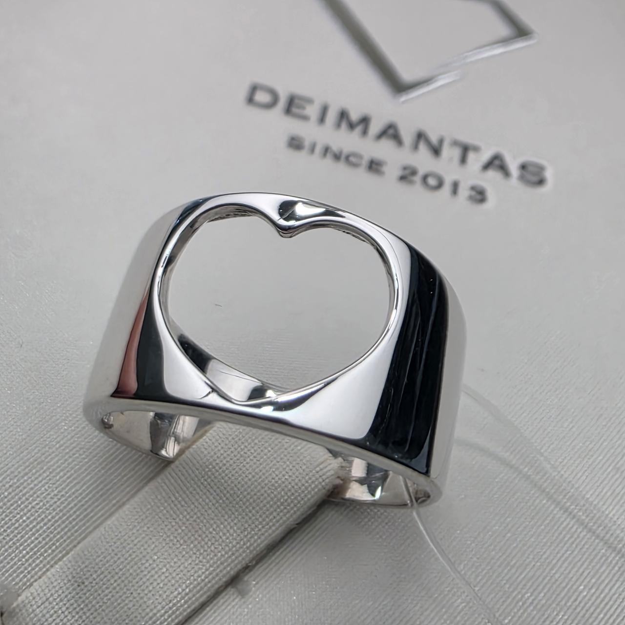 Кольцо серебро 925пр 3,72г, размер 18, фото 1