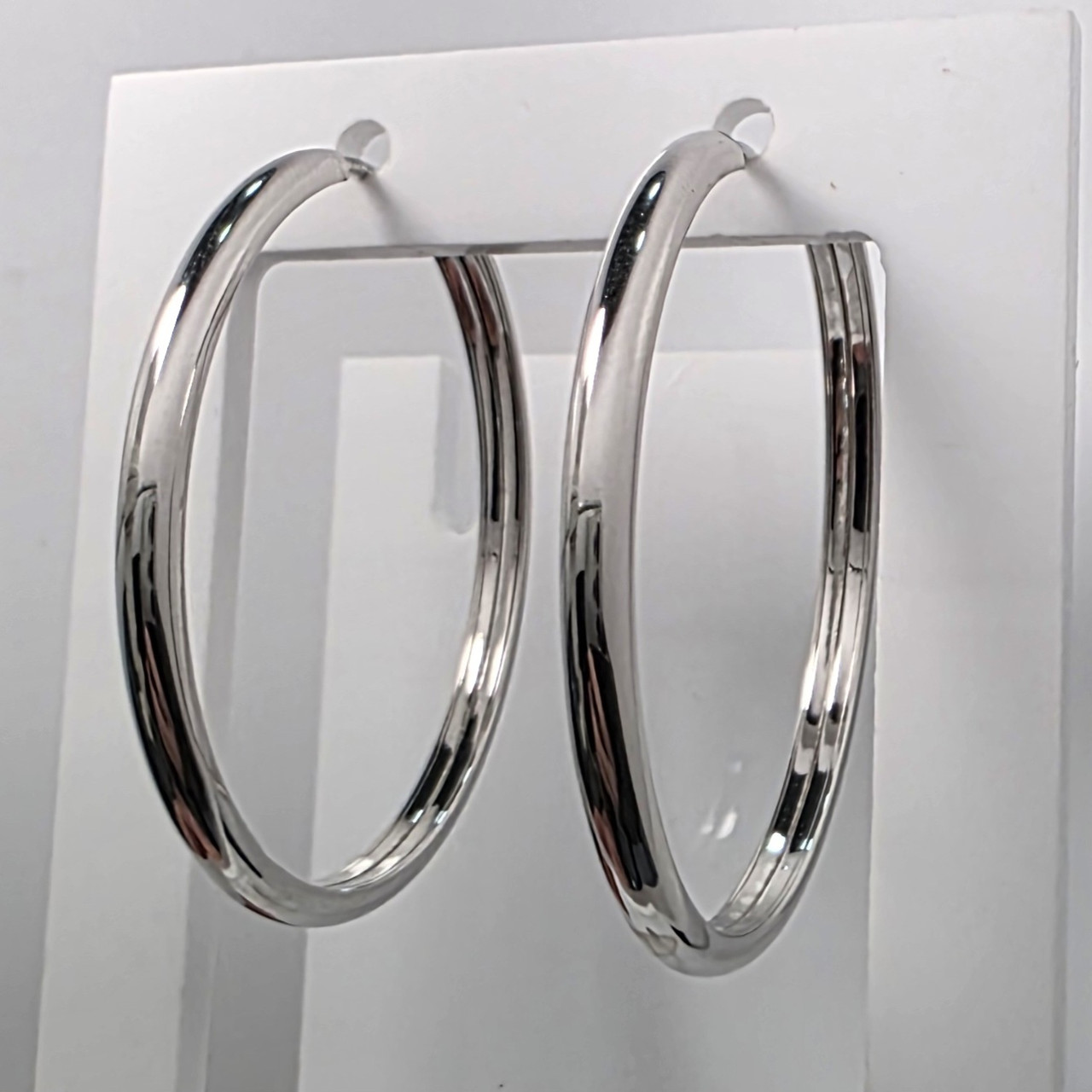 Серьги конго серебро 925пр 4,77г, размер 3,5, фото 1