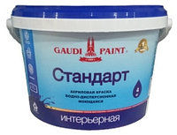 Краска Gaudi Paint акриловая Стандарт 4 кг, белый