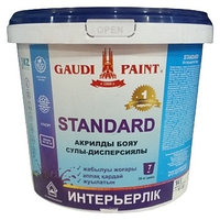 Краска Gaudi Paint акриловая Стандарт 7 кг, белый