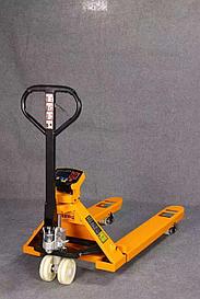 Гидравлическая тележка (рохля) 3 т с весами