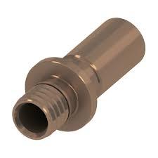 Адаптер на медную или стальную трубу, пресс-соединение или пайка 16 х 15 мм, бронза, фото 1
