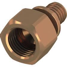 Соединение прямое с внутренней резьбой, 32 х 1", бронза, фото 1