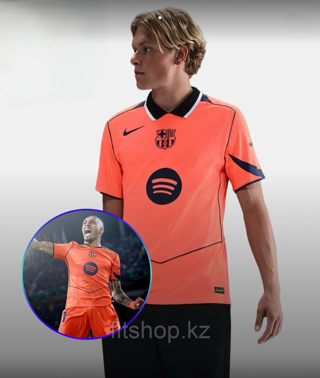 Футбольная форма Барселона  детская 2025-2026