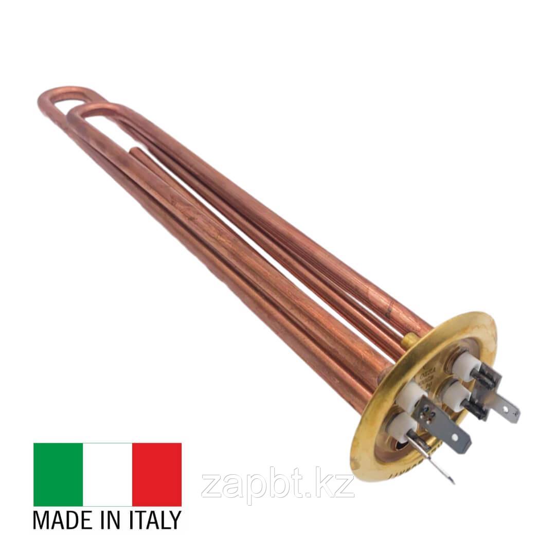 ТЭН водонагревателя RF 2000W(700+1300) Thermowatt, МЕДЬ, D64, М4, клеммы под разъем, L300 мм, 20052, 3401309, 066052, фото 1