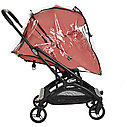 PITUSO коляска детская AMELI (прогулочная)Frosty berry/чехол на ножки/PU, фото 9
