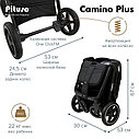 PITUSO Коляска детская CAMINO+(прогулочная),Black/чехол на ножки, фото 9