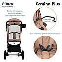 PITUSO Коляска детская CAMINO+(прогулочная),Black/чехол на ножки, фото 10