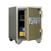 Огнестойкий сейф Booil TOPAZ BSK-610 с лотком, с двумя ключевыми замками