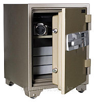 Огнестойкий сейф Booil TOPAZ BST-610 с лотком, с электронным и ключевым замками