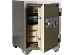 Огнестойкий сейф Booil TOPAZ BSK-670 с кассовой ячейкой, с двумя ключевыми замками