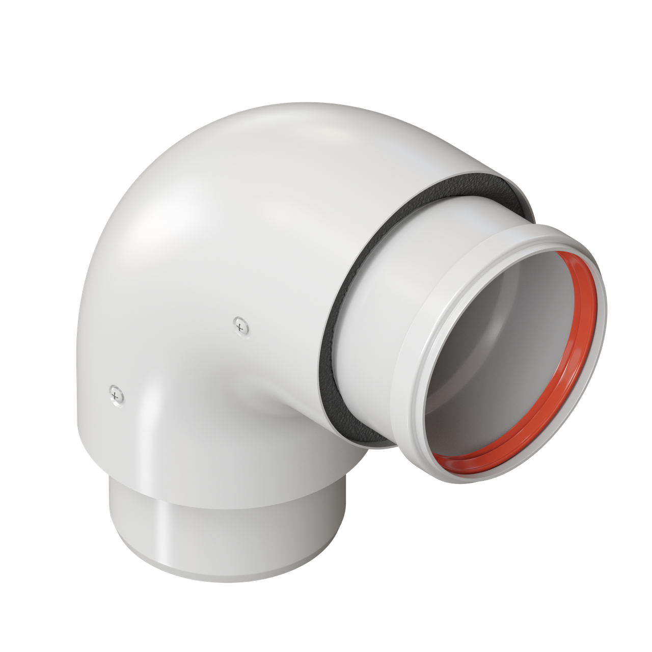 Отвод утепленный универсальный D80 угол 90гр до +180 KRATSPKU80-90