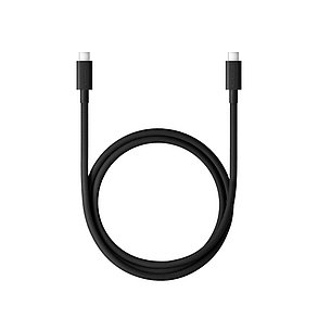 Интерфейсный кабель Xiaomi 6A High-speed USB4 Braided USB-C to USB-C Cable (1m) Черный, фото 3