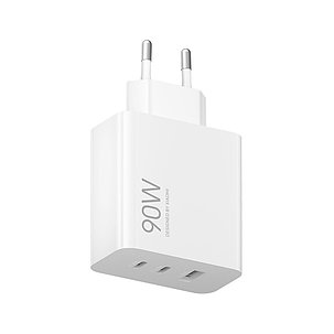 Адаптер питания Xiaomi 90W HyperCharge Power Adapter (3-Port) EU, фото 1