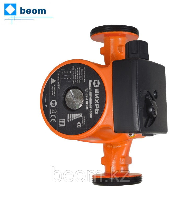 Циркуляционный насос Вихрь ЦН-32-4 ПРОФ Ø 32 мм | Мощность, Вт 36/53/72 | 7.8 м3/час | Напор, м 2/3/4), фото 1