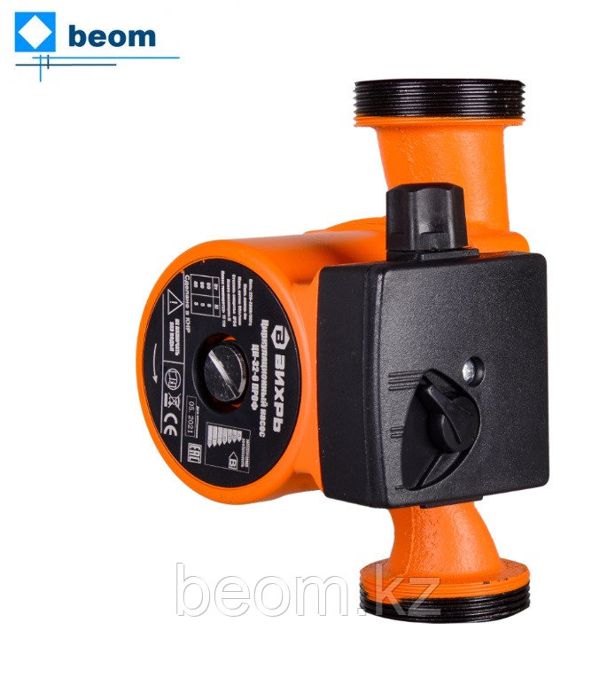 Циркуляционный насос ВИХРЬ ЦН-32-6 ПРОФ (Ø 32 мм | Мощность, Вт 40/60/90 | 7.8 м3/час | Напор, м 3/5/6), фото 1