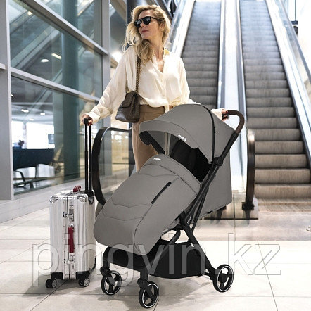 PITUSO коляска детская MATRIX (прогулочная)Graphite/чехол на ножки/PU, фото 1