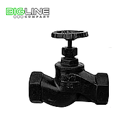 Клапан  запорный чугунный Ду 15 Ру16 м/м 15кч18п1