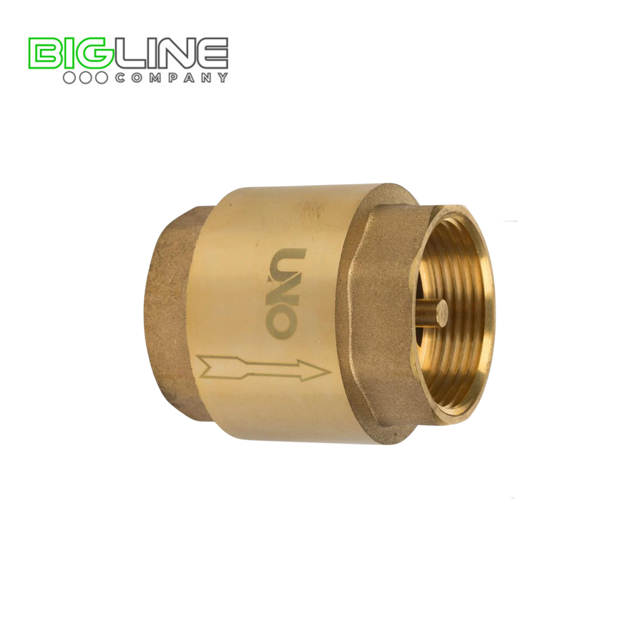 Обратный  клапан латунный UNO 1"