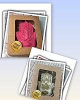 Свеча восковая Рука Хамса ручная работа,ароматизированная