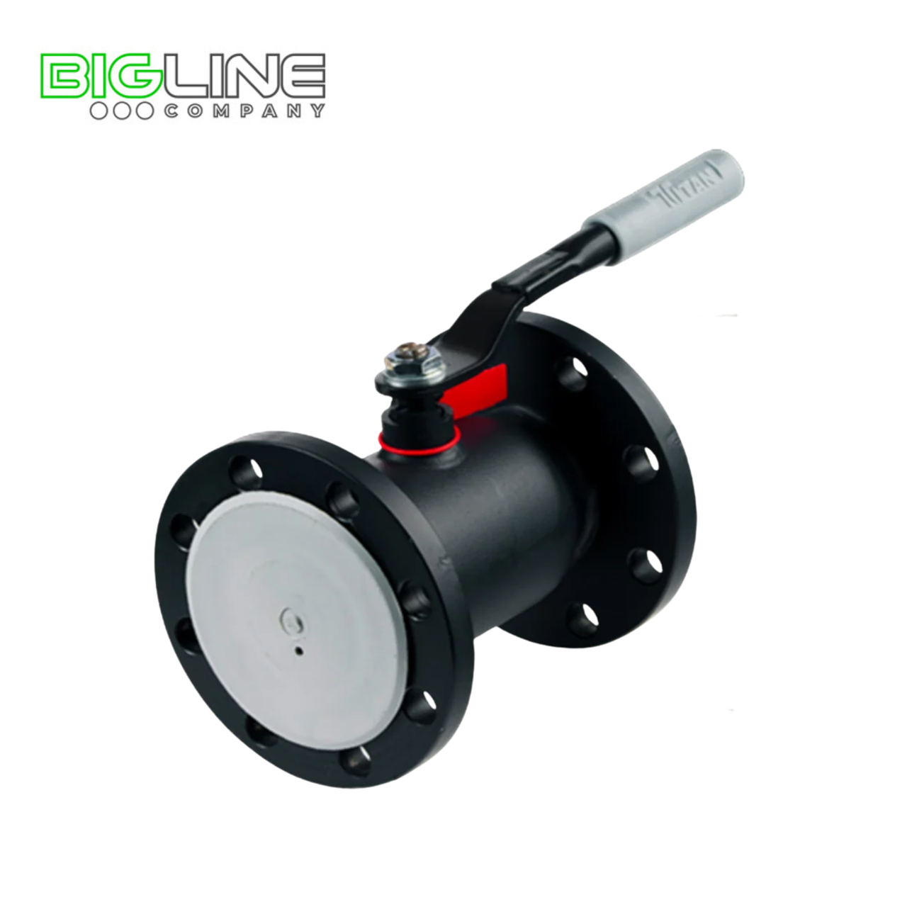 Кран шаровой стальной 11с67п Ду20 Ру40  фланцевый Titan