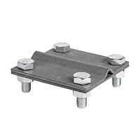 Зажим универсальный полоса 40- прут 10 (пластина 70х70 мм) HZ EKF PROxima