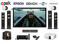 Комплект «Домашний кинотеатр 4K Dolby Atmos: Denon, Polk Audio 7.1"