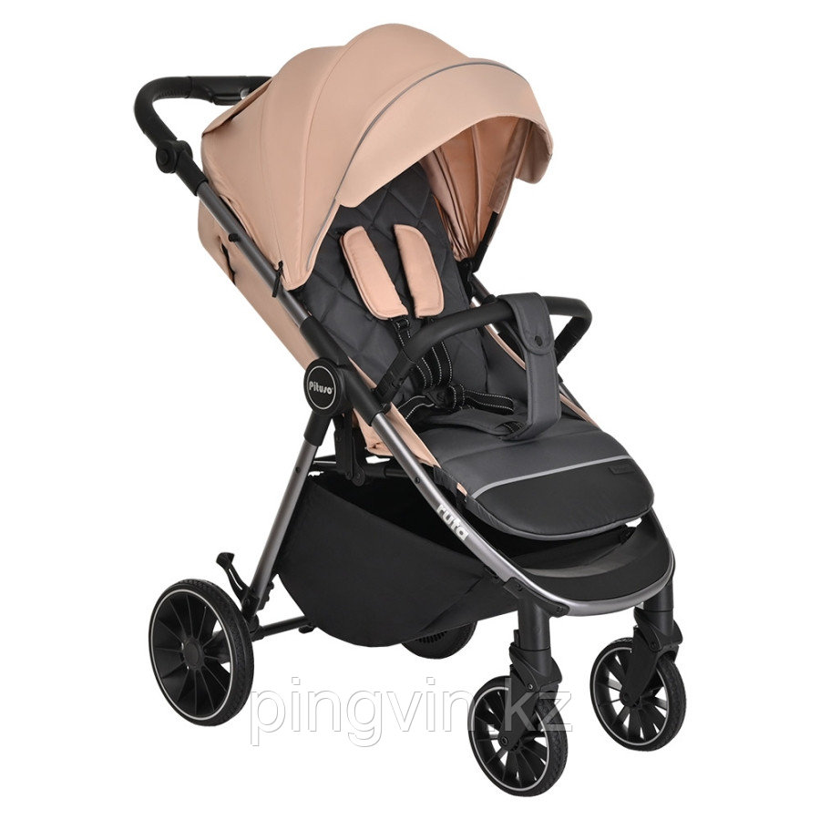 PITUSO Коляска детская RUTA (прогулочная), Cappuccino/Капучино/чехол на ножки/PU, фото 1