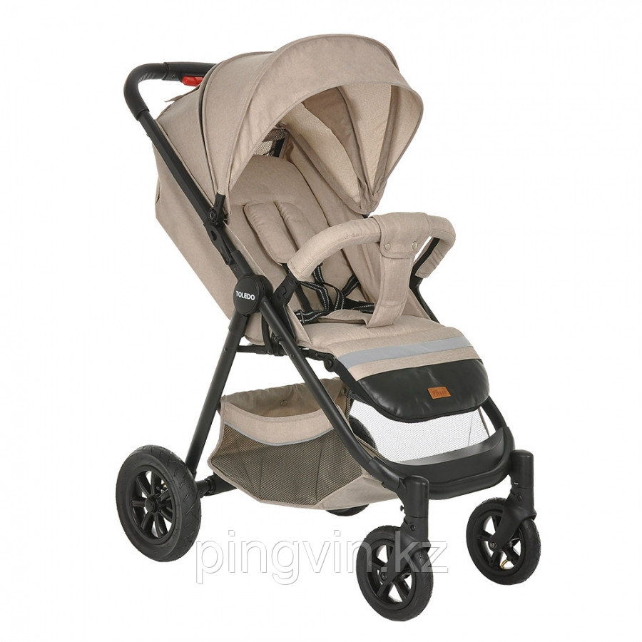PITUSO Коляска детская TOLEDO (прогулочная), Cappuccino/Капучино/чехол на ножки/AIR, фото 1