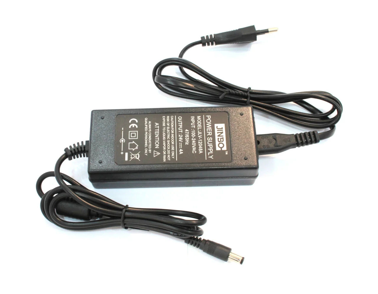 Блок питания 24V 4A 48W (LED JLV-12048A) - E13-24, фото 1