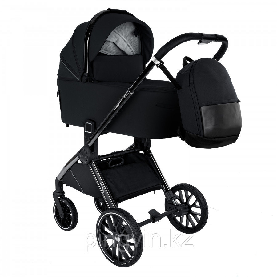 PITUSO Коляска 2 в1 Mayla Luxury короб+прогулка Black, фото 1
