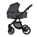 PITUSO Коляска 2 в1 Tossa короб+прогулка Кожа/Dark Grey, фото 2