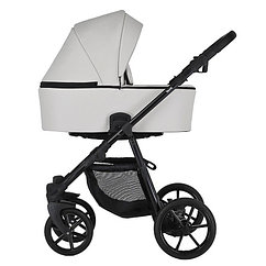 PITUSO Коляска 2 в1 Tossa короб+прогулка Кожа/Light Grey