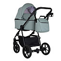 PITUSO Коляска 2 в1 Tossa короб+прогулка Кожа/Sage, фото 3