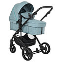 PITUSO Коляска трансформер MIKKI Emerald Green/Изумрудно-Зеленый/Black/PU, фото 2