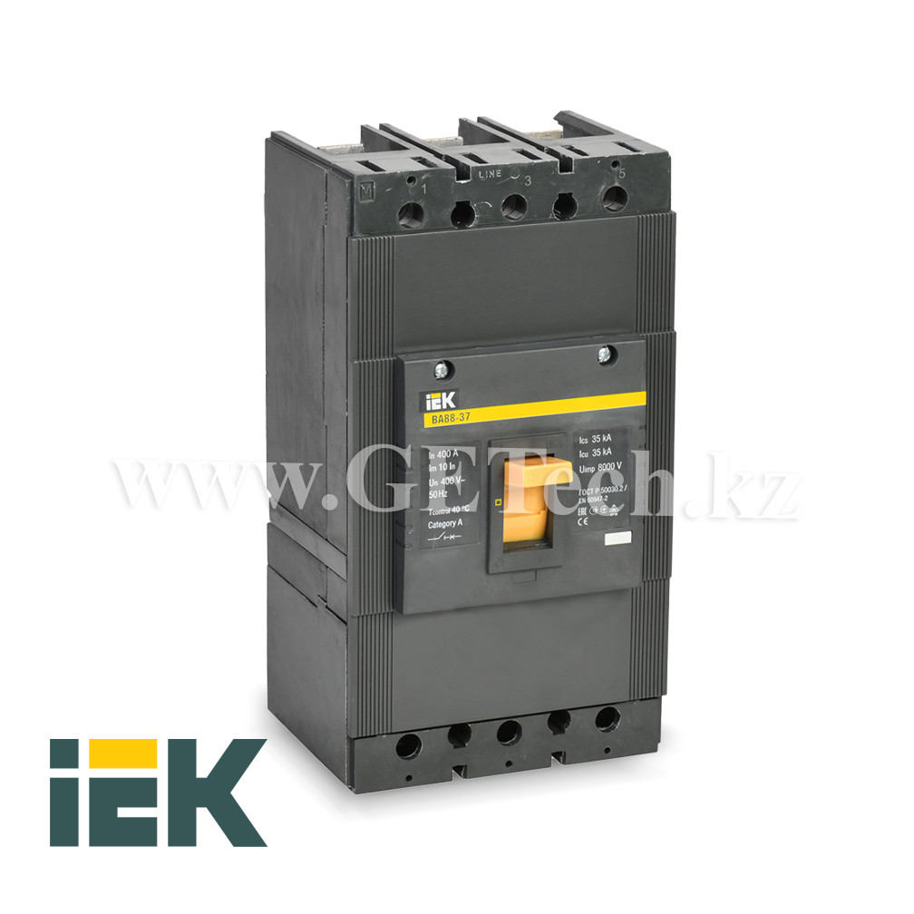 Автоматический выключатель ВА 88-37 3Р 400А IEK ИЭК, фото 1