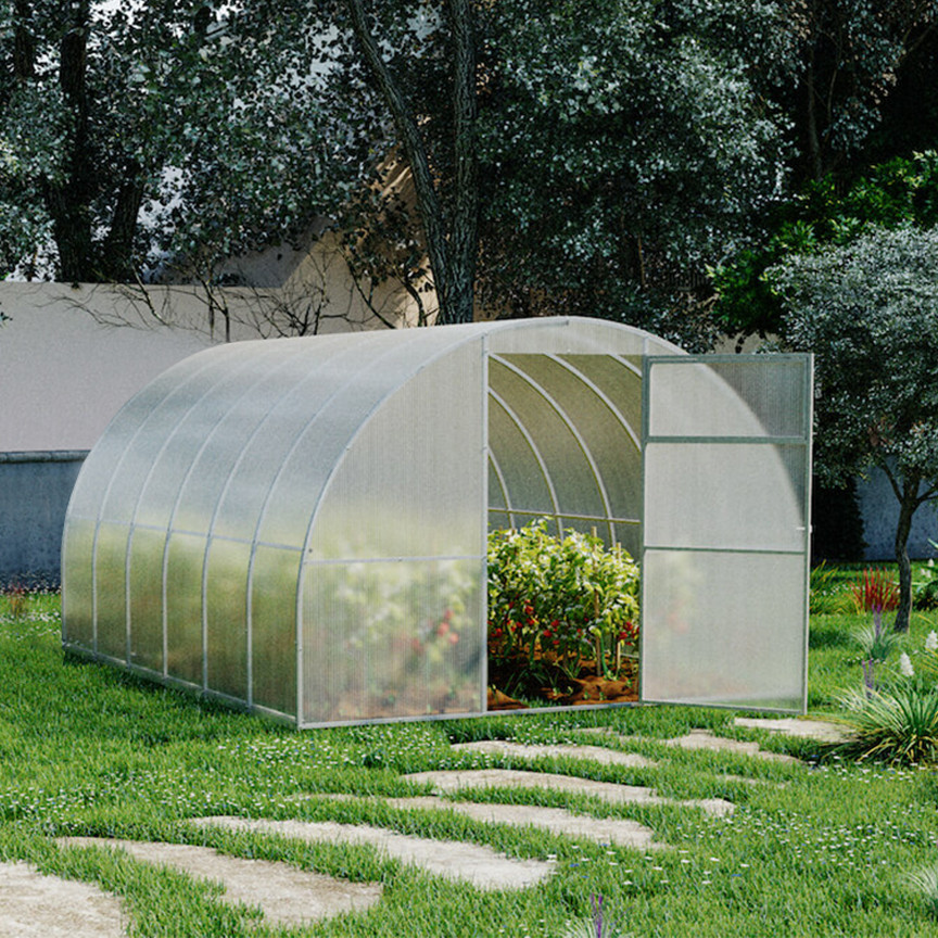 Теплица Агросфера Плюс 4х3х2 м, Skyglass 6 мм - фото 1 - id-p91819732